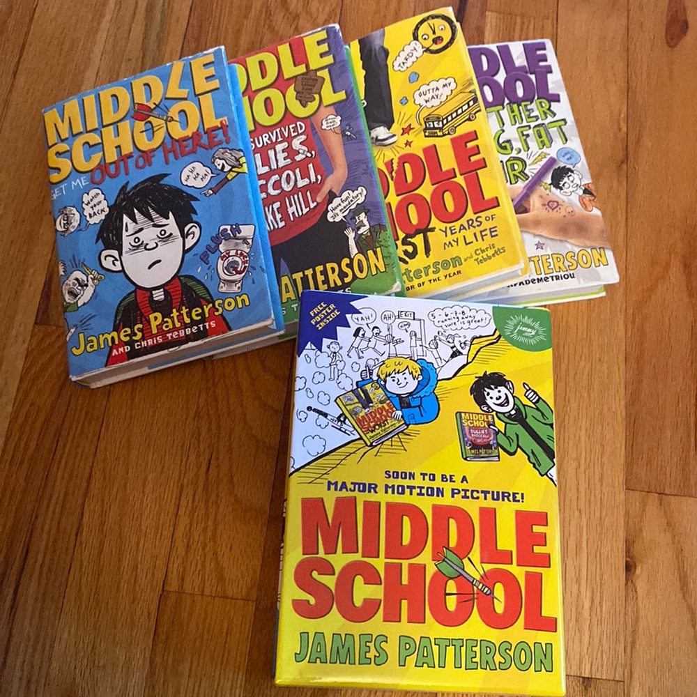 Middle School 4-Book Boxed Set by James Patterson